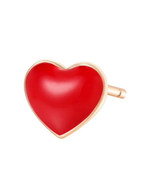 ROSATO earring . Heart.RZO 019.